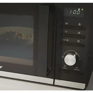 Microondas con grill – Candy Moderna CMGA23TNDB, 900 W, 6 niveles, 8 funciones, 23 l, Negro