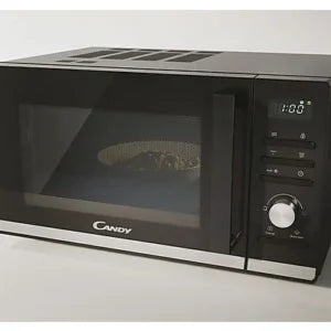 Microondas con grill – Candy Moderna CMGA23TNDB, 900 W, 6 niveles, 8 funciones, 23 l, Negro