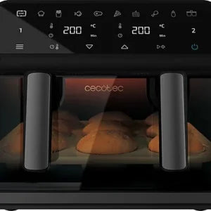 Freidora de aire – Cecotec Cecofry Advance 9000 Window, 2850 W, 9 L