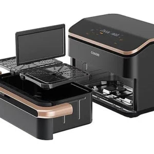 Freidora de aire – Cosori Dual Blaze Twinfry™ chef Edition, capacidad 10L, 2800W