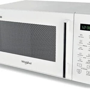 Microondas con grill – Whirlpool MWP 253 W, 900 W, Potencia grill 1000W, 7 Niveles potencia, 25 l, Blanco
