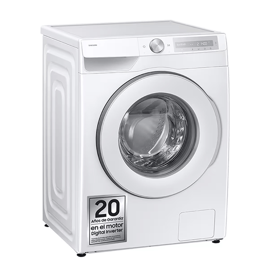 Lavadora Samsung 9kg con Autodosificación Clase A Blanca